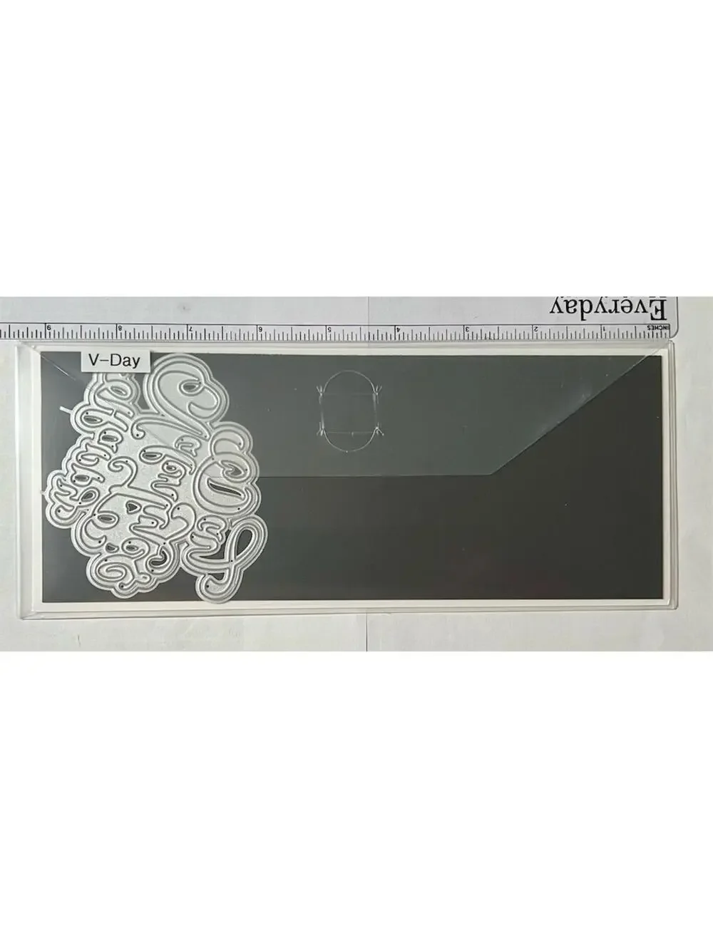 Happy Valentine's Day Metal Cutting Die Set Card Making Scrapbooking Craft